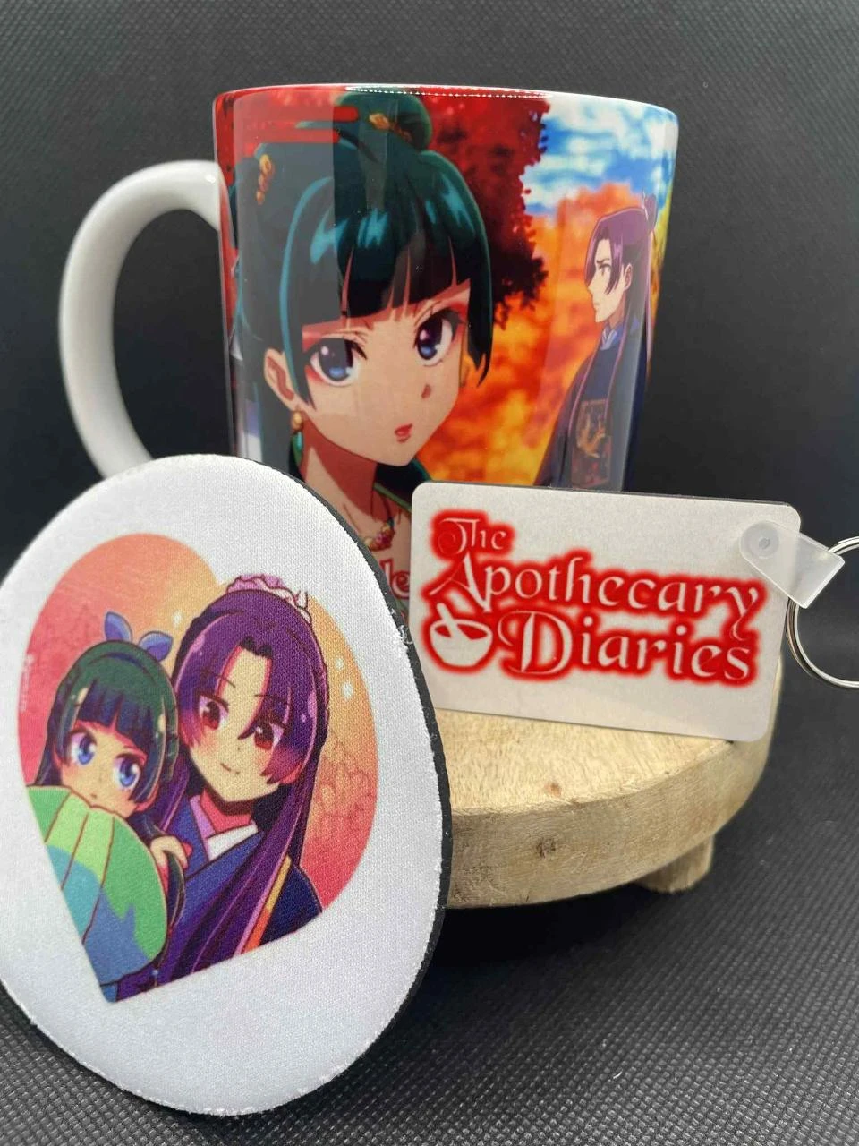 🎁 Mug Set – Mug + Keychain + Coaster – Les Carnets de l'Apothica – photo 2